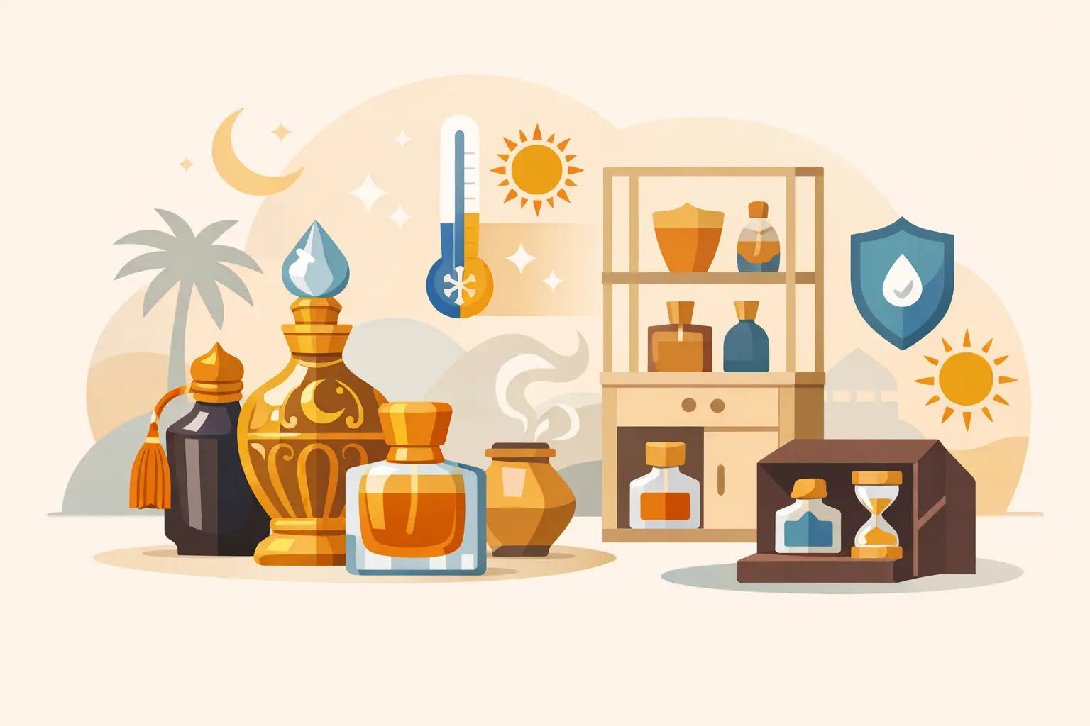 Arabische Parfums richtig lagern - 7 klare Regeln