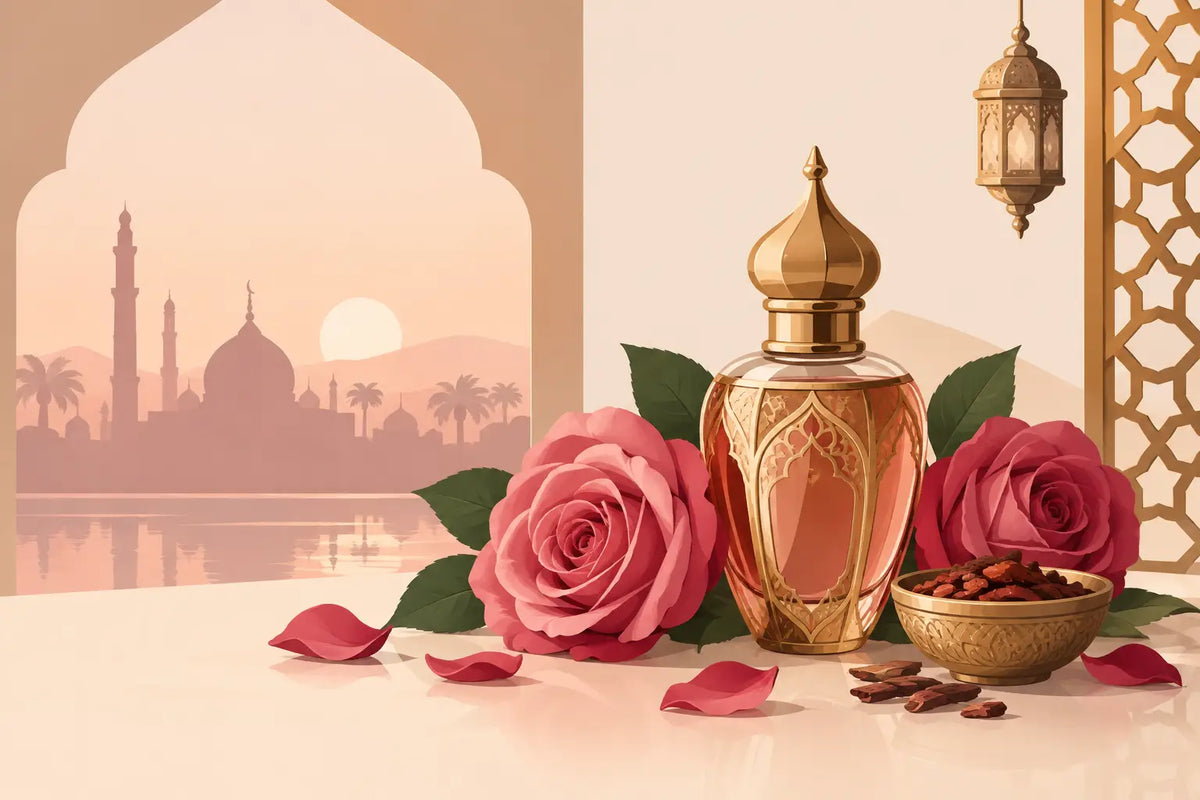Rosendüfte mit orientalischem Charakter