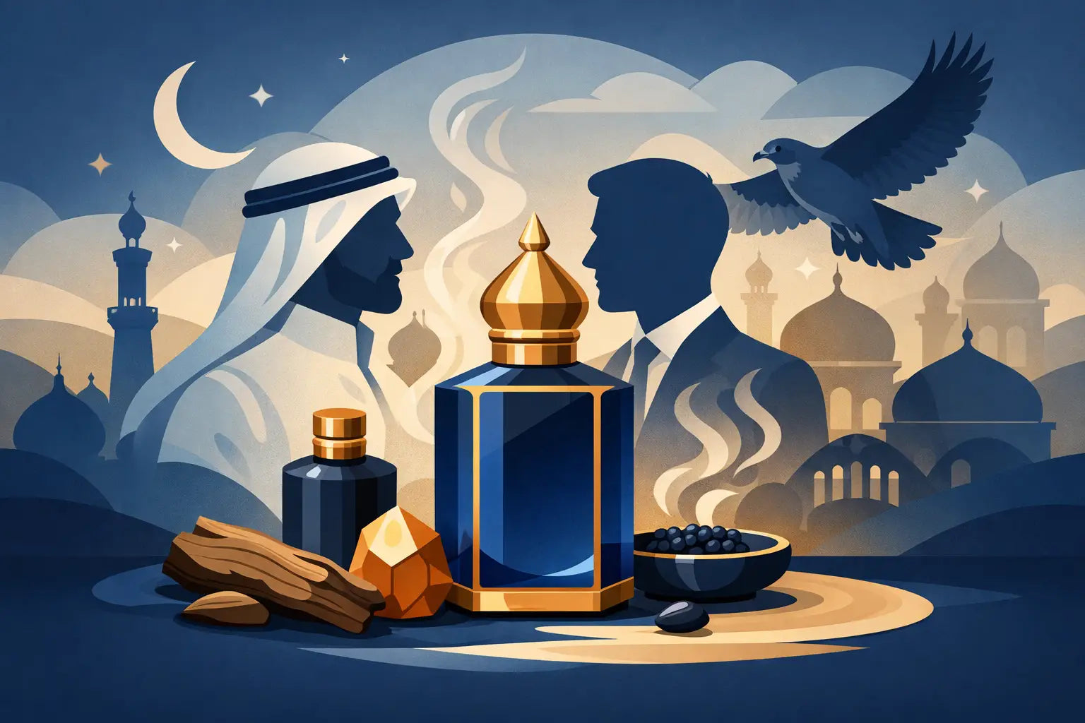 Choose a strong Arabic men's perfume