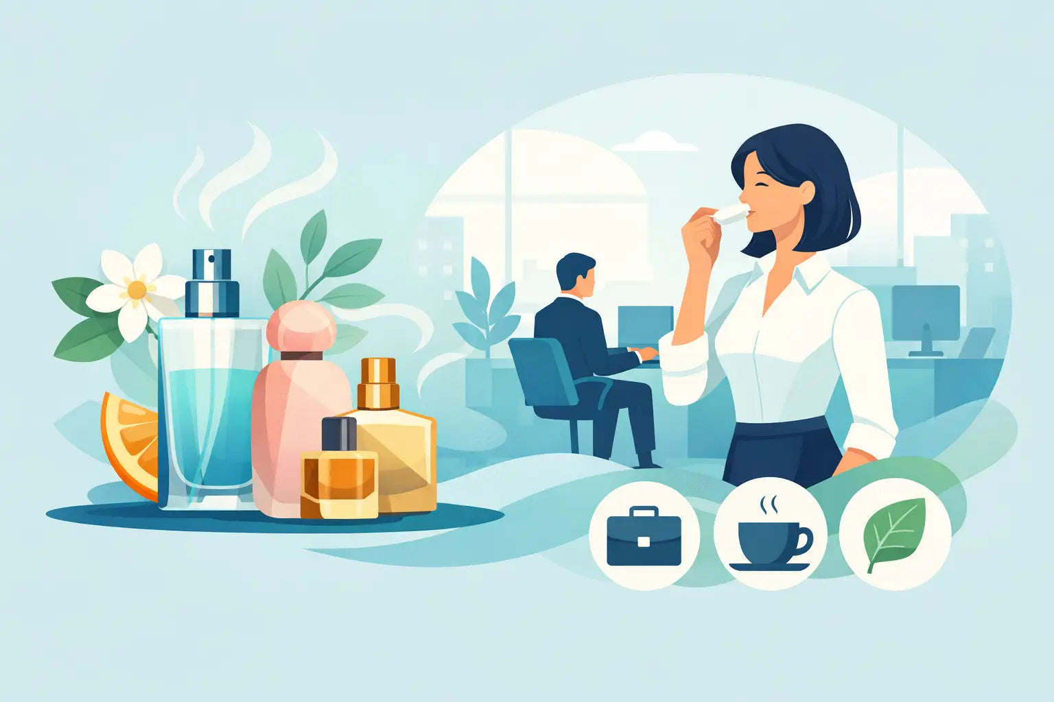 Which fragrance is suitable for the office? The right choice.