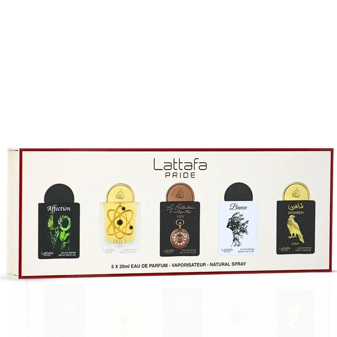 Lattafa Pride/No. 01 Giftset Collection Eau de Parfum 5x20 ml - BEAUTY PLATZ