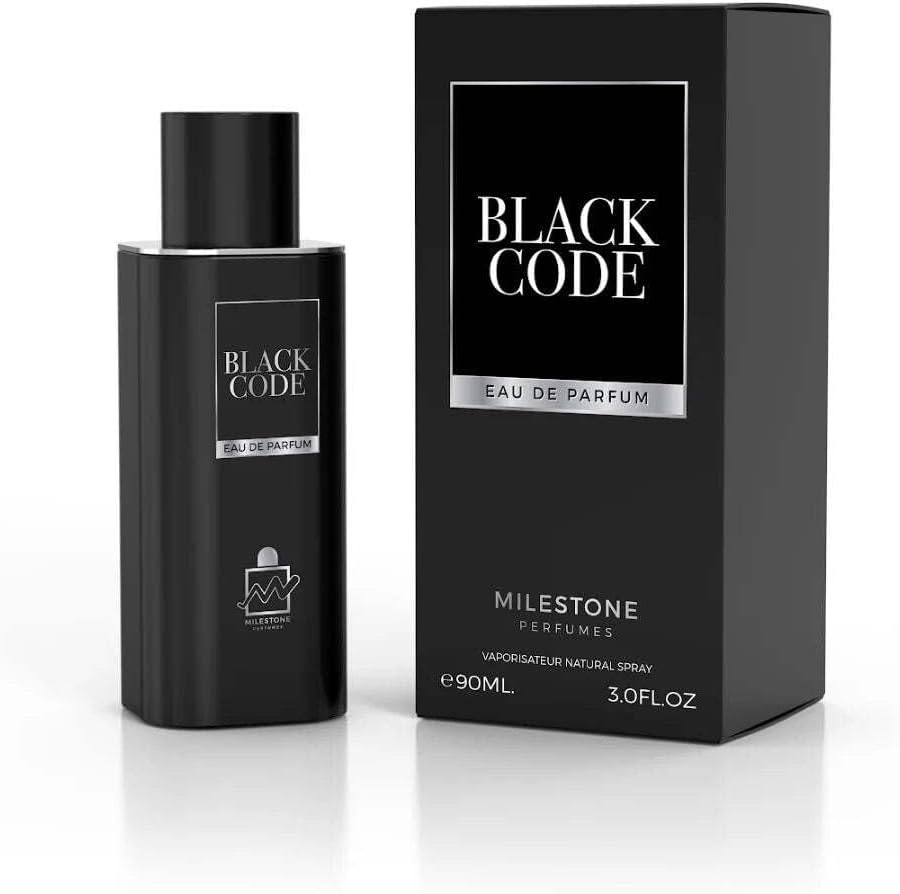 Milestone Black Code Eau De Parfum 90ML - BEAUTY PLATZ