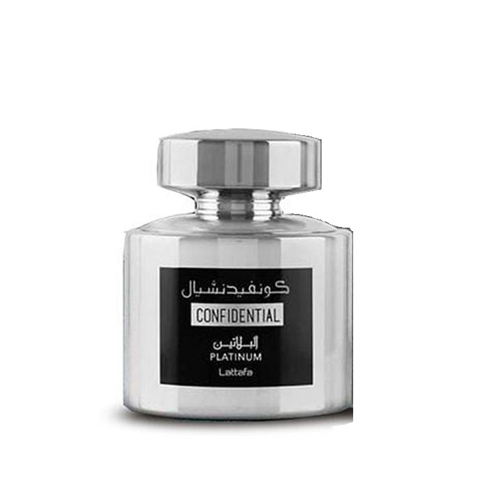 Lattafa Parfum Confidential Platinum Eau de Parfum 100ml