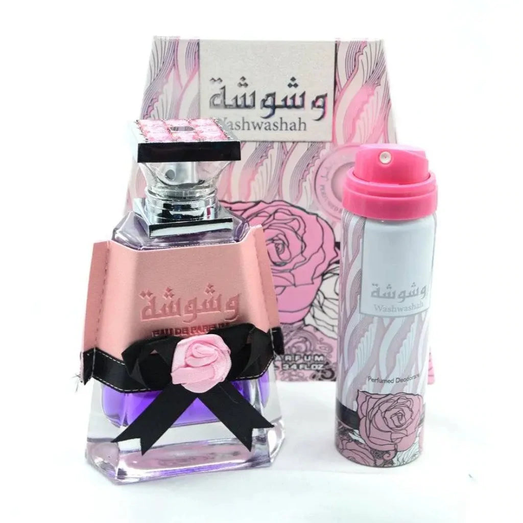 Lattafa Parfum Washwashah Eau de Parfum 100ml + &nbsp;Deo Spray 50ml