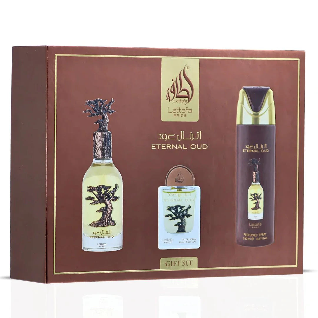 Lattafa Pride/Giftset Eternal Oud Eau de Parfum +Deo - BEAUTY PLATZ