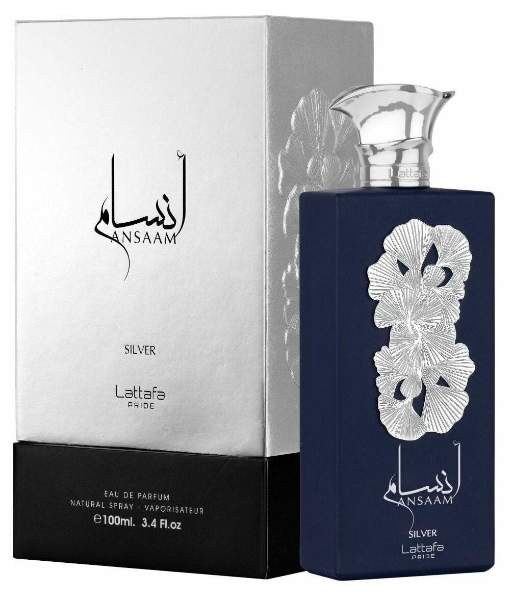 Lattafa Pride Perfume Ansaam Silver Eau de Parfum 100ml
