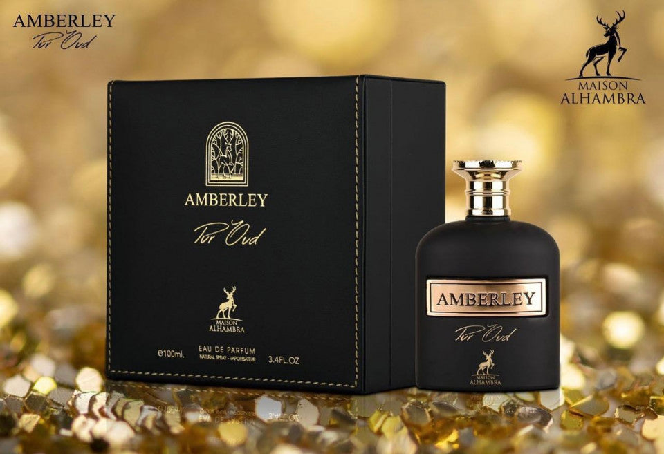 Maison Alhambra Perfume Amberly Pur Oud Eau de Parfum 100ml 3