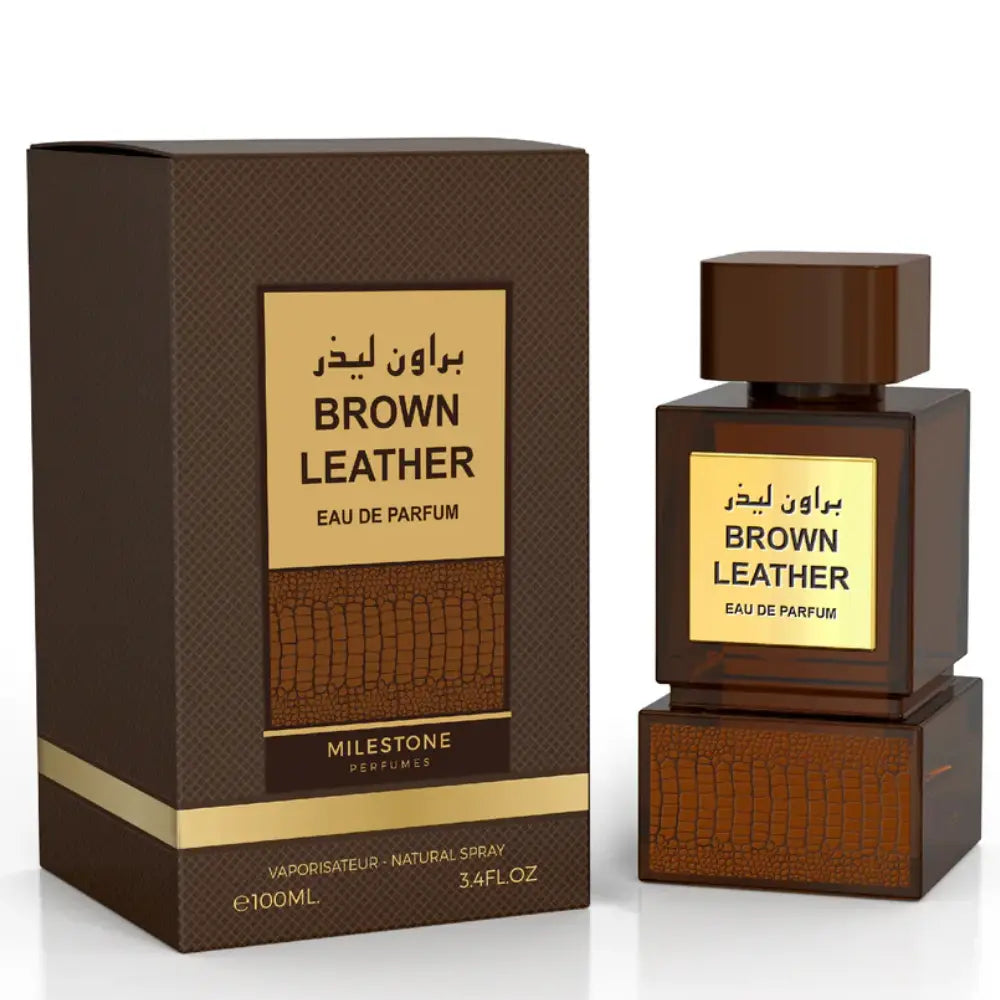 Milestone  Brown Leather Eau de Parfum 100ml
