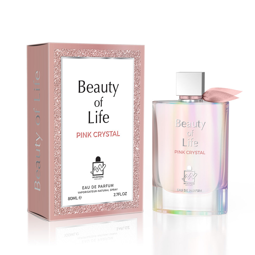 Milestone Beauty Of Life Eau de Parfum Rose Cristal 80 ml