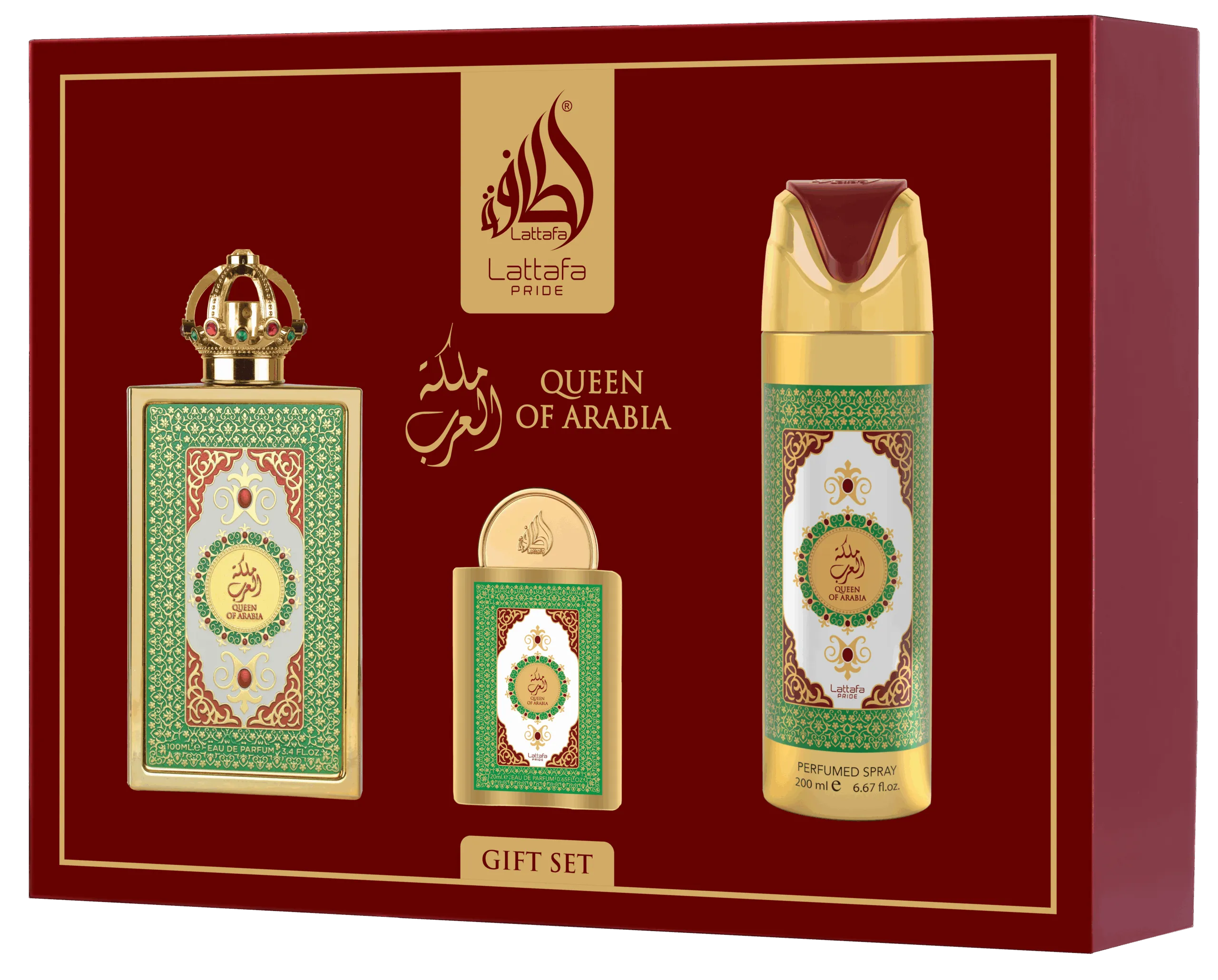 Lattafa Pride/Queen of Arabia GIFTSET Eau de Parfum - BEAUTY PLATZ