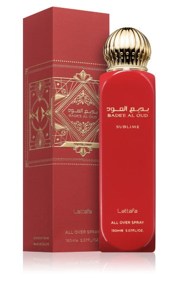 Lattafa Badee Al Oud Sublime Spray Corporel All Over 150 ml - BEAUTY PLATZ