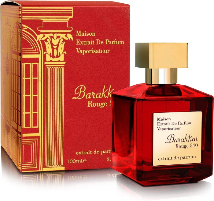 Fragrance World - Barakkat Rouge 540 - Extrait de Parfum 100ml - BEAUTY PLACE
